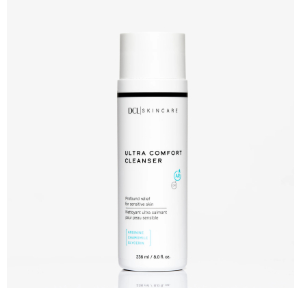 Ультракомфортний заспокійливий кремовий очисник для реактивної шкіри DCL Ultra-Comfort Cleanser 236mL
