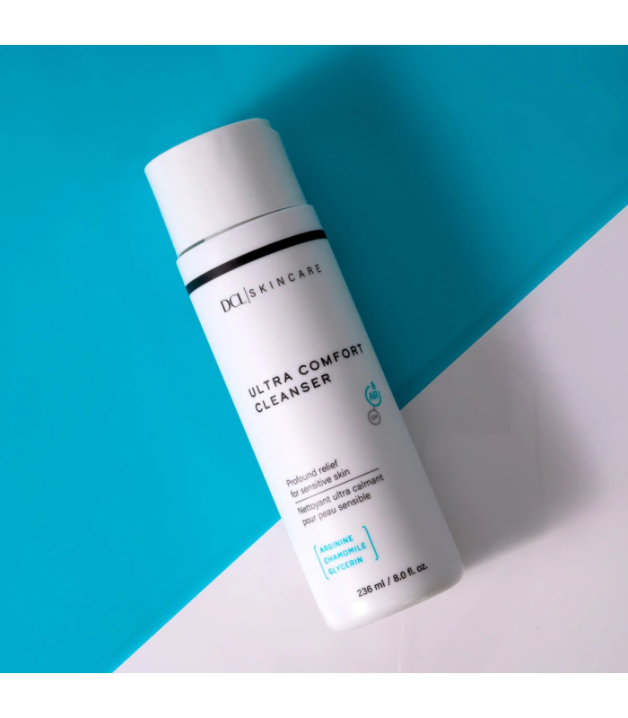 Ультракомфортний заспокійливий кремовий очисник для реактивної шкіри DCL Ultra-Comfort Cleanser 236mL