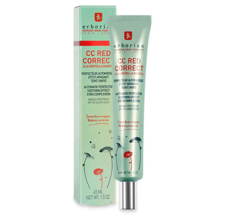 Корректирующий крем для лица Erborian CC Red Correct