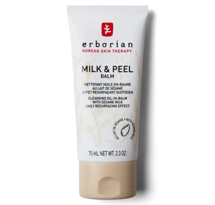 Розгладжуючий бальзам-пілінг кунжутне молоко Erborian Milk and Peel Balm 75mL