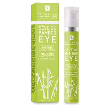 Бамбук гель зволожуючий для шкіри навколо очей Erborian Seve de Bamboo Eye Contour Gel 15mL