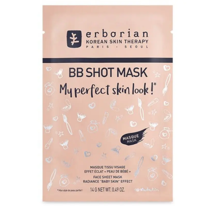 Вирівнююча тканинна маска для обличчя Erborian BB Shot Mask