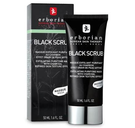 Очищувальна скраб-маска Erborian Black Scrub Mask 50mL