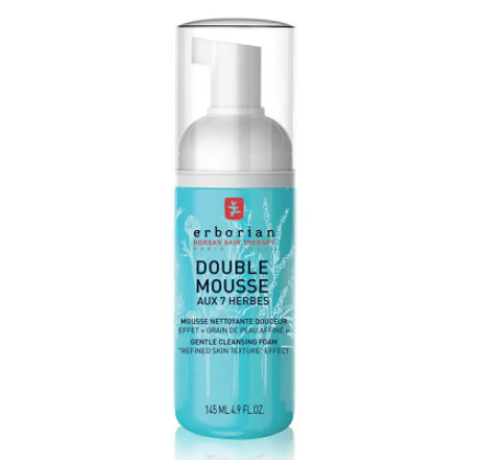 Очищаюча пінка для обличчя 7 Трав Erborian Double Mousse 145mL