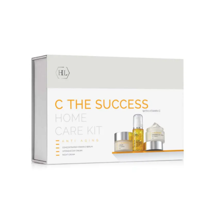 Набір для догляду за обличчям з вітаміном С Holy Land C The Success Anti Aging Kit