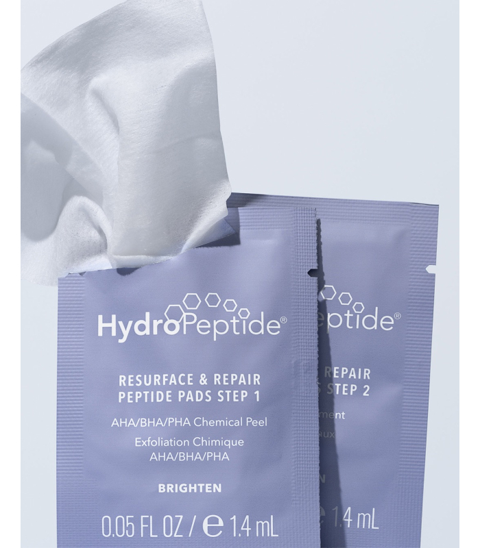 Пептидные пады для обновления и регенерации кожи HydroPeptide Resurface And Repair Peptide Pads 30treatementes