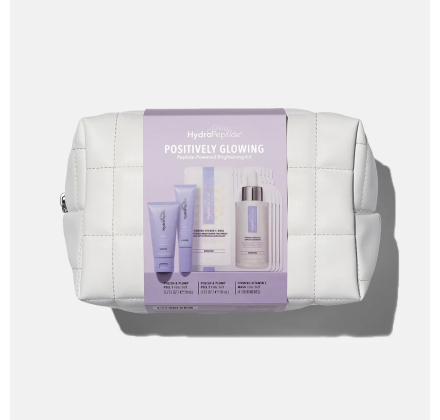 Набір для освітлення шкіри на основі пептидів HydroPeptide Positively Glowing