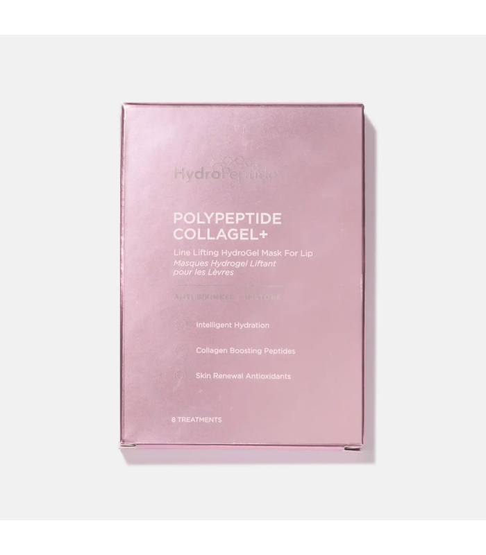 Гідрогелева ліфтинг-маска для губ HydroPeptide PolyPeptide Collagel+ Lip Mask