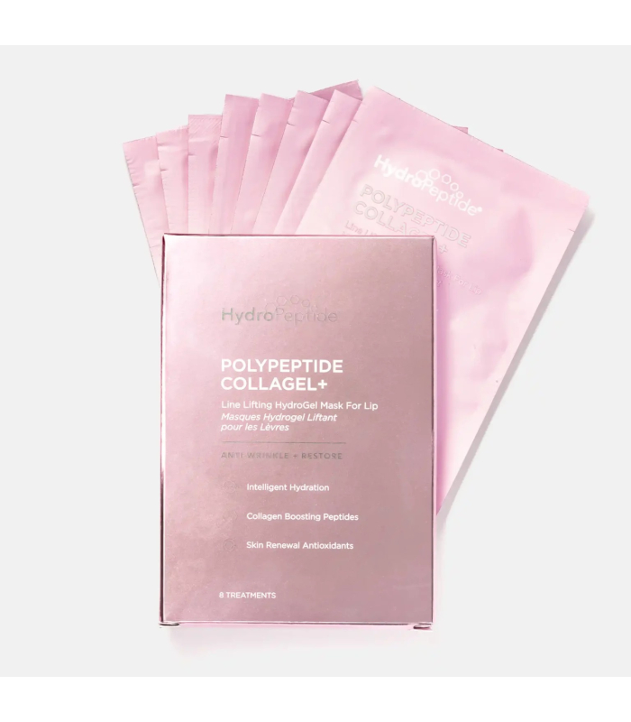 Гідрогелева ліфтинг-маска для губ HydroPeptide PolyPeptide Collagel+ Lip Mask
