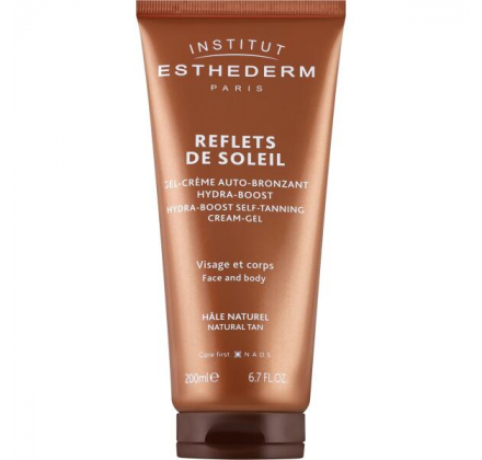 Крем-гель для автозасмаги Institut Esthederm Reflets de Soleil Tanning Cream Gel 200mL