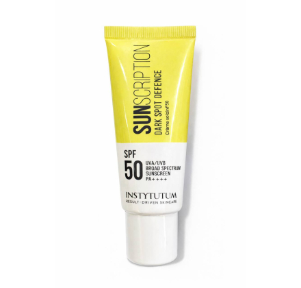 Cонцезахисний крем Instytutum SUNSCRIPTION DARK SPOT DEFENCE SPF50 10mL
