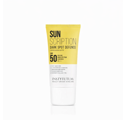Cонцезахисний крем Instytutum SUNSCRIPTION DARK SPOT DEFENCE SPF50 50mL