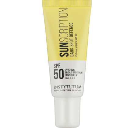 Cонцезахисний крем Instytutum SUNSCRIPTION DARK SPOT DEFENCE SPF50 10mL