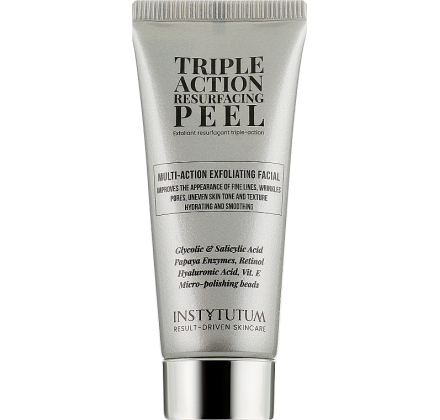 Пилинг для лица тройного действия Instytutum Triple Action Resurfacing Peel 20mL