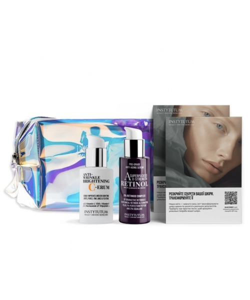 Набір "День & Ніч" Instytutum Retinol Serum & Instytutum Brightening C-erum