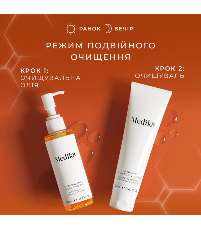 Набір для двоетапного очищення шкіри Medik8 COMPLETE CLEANSE KIT