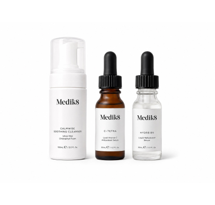 Набор для очистки, сияния и увлажнения кожи Medik8 Skin Reset Trio