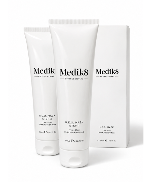 Двохетапна нічна зволожувальна маска Medik8 H.E.O. Mask (PROFF)