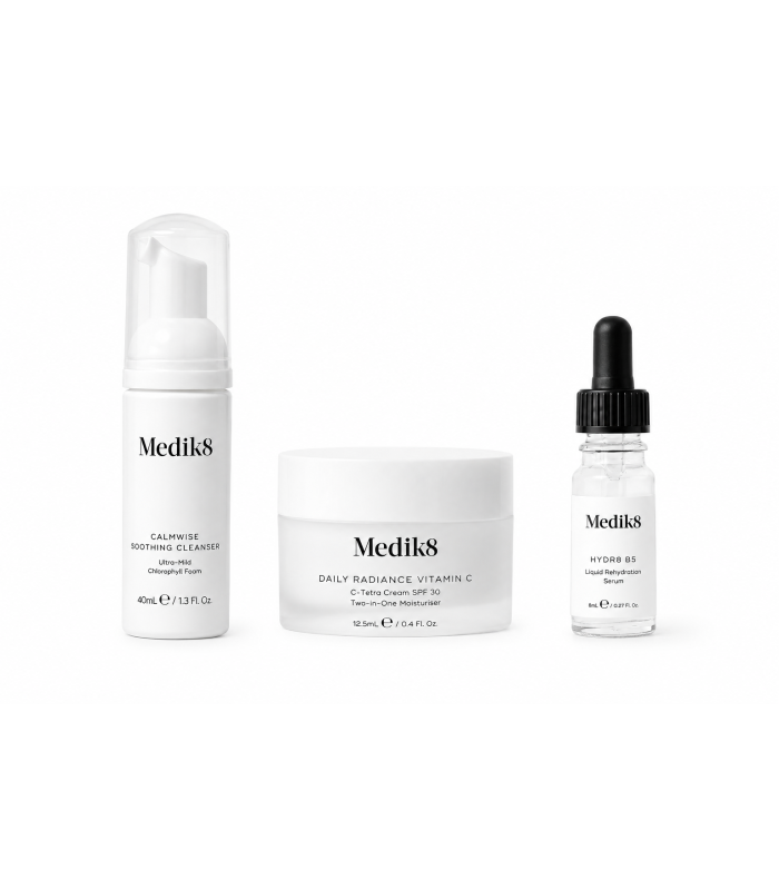 Набор тревел-версий бестселлеров для сияния кожи Medik8 DAILYN GLOW ROUTINE