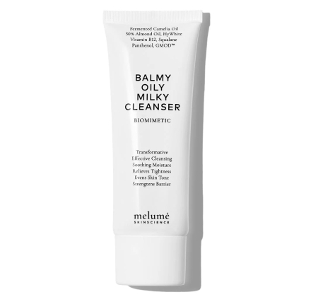 Освітлювальний зволожувальний бальзам для очищення шкіри Melumé Skinscience Balmy Oily Milky Cleanser 125 mL