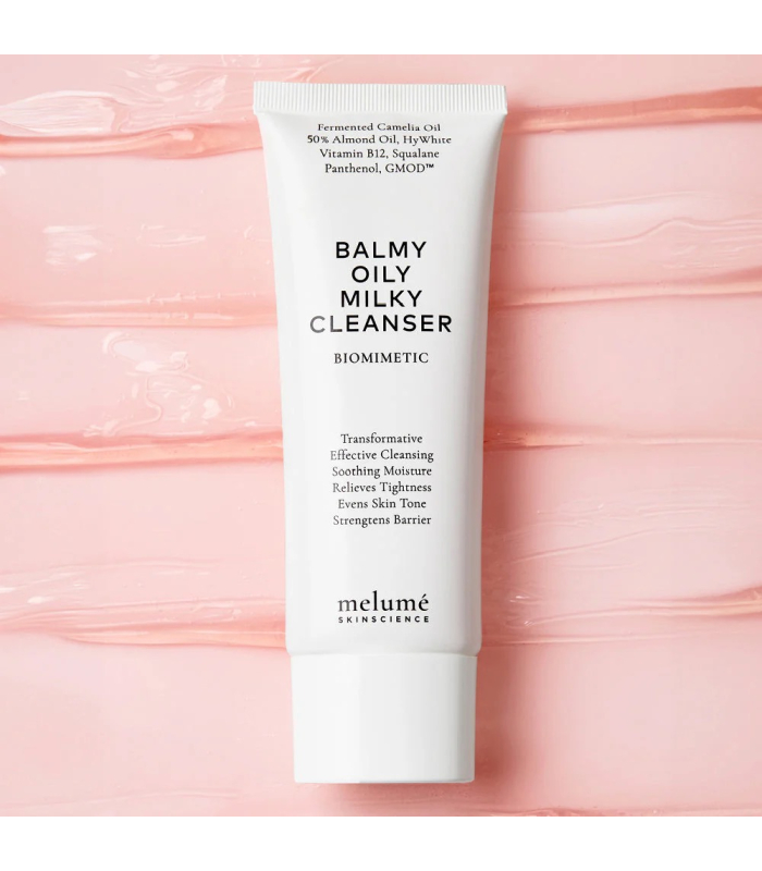 Освітлювальний зволожувальний бальзам для очищення шкіри Melumé Skinscience Balmy Oily Milky Cleanser 125 mL