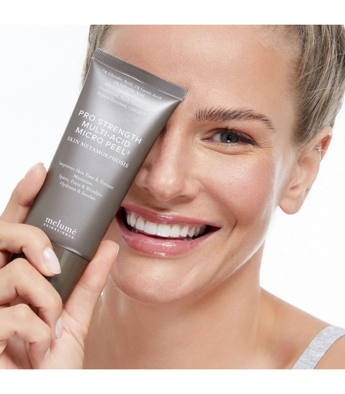 Мультикислотний пілінг для обличчя Melumé Skinscience Pro Strength Multi-Acid Micro Peel 100mL