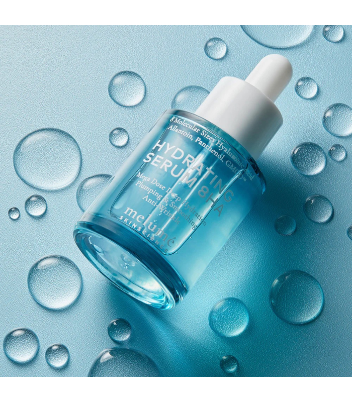 Зволожувальна сироватка з 8-ма видами гіалуронової кислоти Melumé Skinscience Hydrating Serum 8HA 30mL