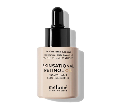 Олія для обличчя з 2% ретиноїду і 5% вітаміну С THD Melumé Skinscience Skinsational Retinol Oil 30mL