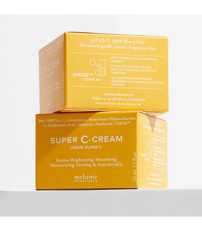 Антиоксидантний крем з 20% вітаміном С (THD) Melumé Skinscience Super C-Cream 50mL