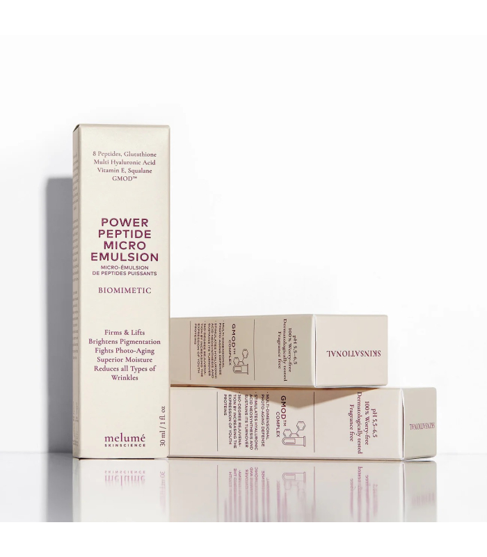 Пептидна мікроемульсія для омолодження шкіри Melumé Skinscience Power Peptide Micro Emulsion 30mL