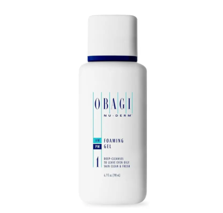 Очищуючий засіб для нормальної жирної шкіри Obagi Nu-Derm Foaming Gel Normal to Oily /