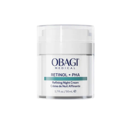 Відновлюючий нічний крем з ретинолом та РНА-кислотами Obagi Retinol + PHA Refining Night Cream