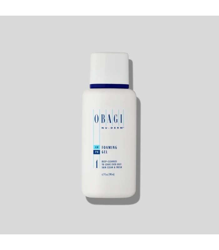 Очищуючий засіб для нормальної жирної шкіри Obagi Nu-Derm Foaming Gel Normal to Oily 198mL