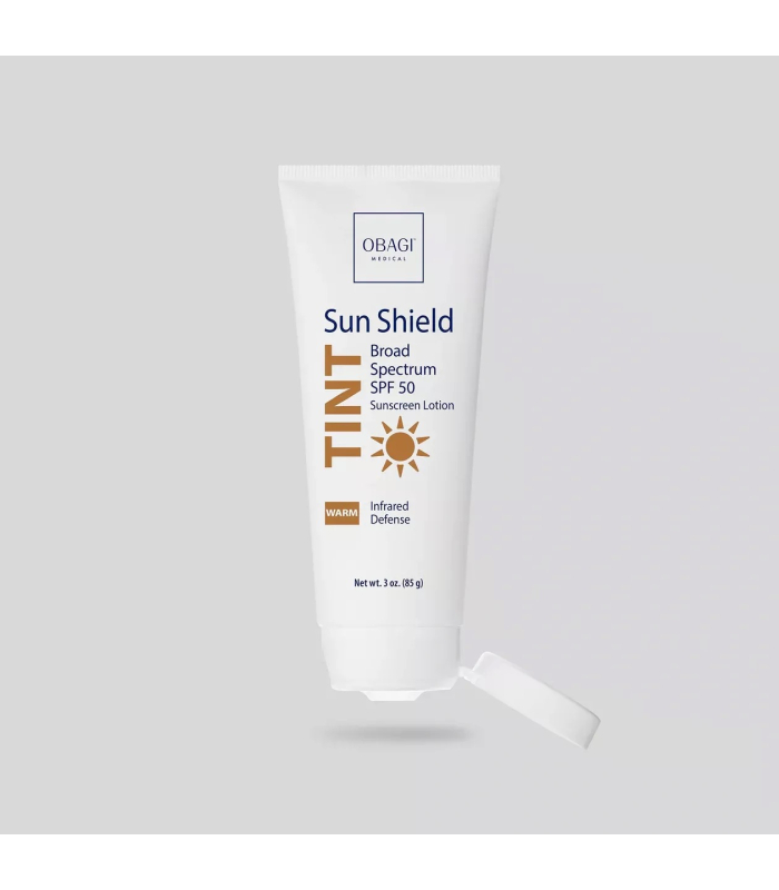 Тонуючий сонцезахисний крем (теплий відтінок) Obagi Sun Shield Tint Broad Spectrum SPF 50 Warm 85g