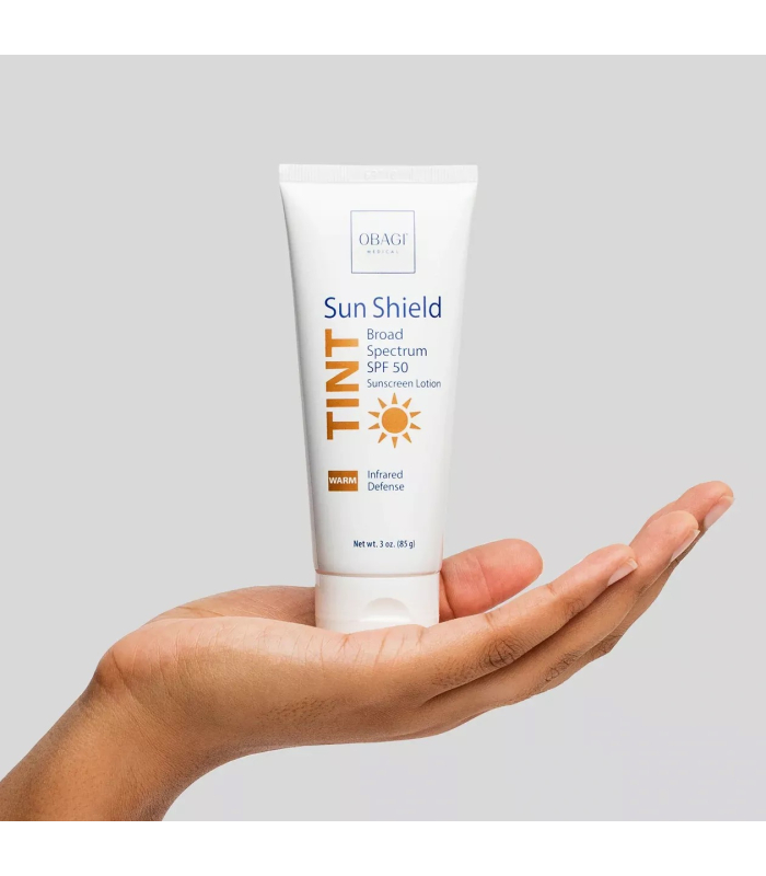 Тонуючий сонцезахисний крем (теплий відтінок) Obagi Sun Shield Tint Broad Spectrum SPF 50 Warm 85g