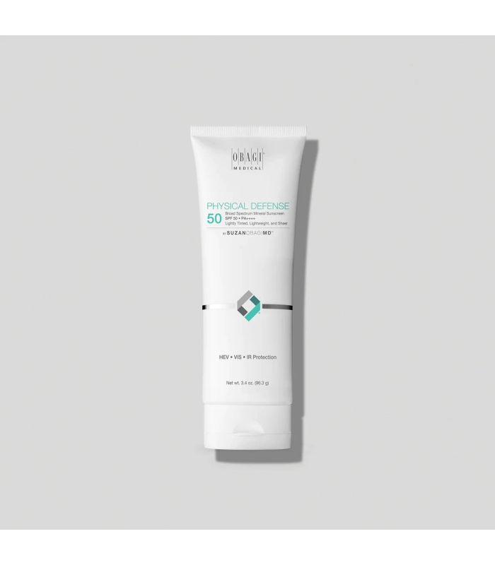 Тонуючий сонцезахисний крем на мінеральній основі Obagi SUZANOBAGIMD Physical Defence SPF 50