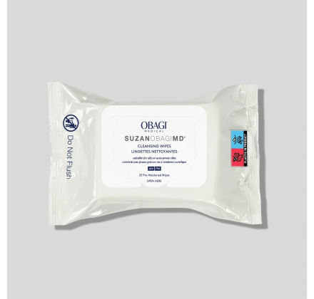 Очищуючі серветки  Obagi SUZANOBAGIMD Acne Cleansing Wipes (25 шт)