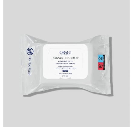 Очищуючі серветки Obagi SUZANOBAGIMD Cleansing Wipes (25 шт)