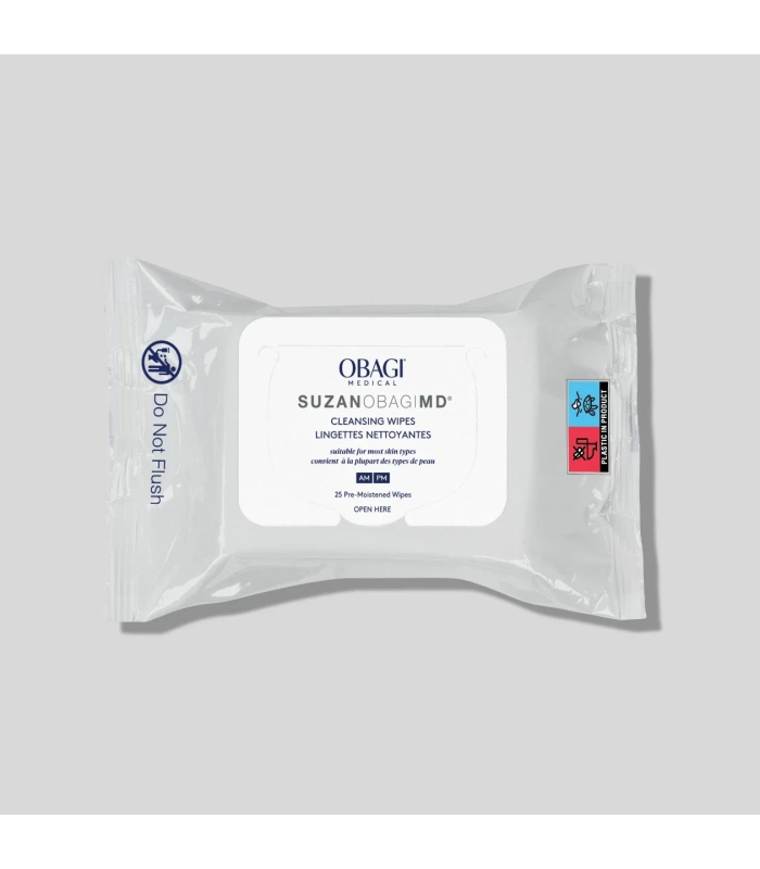 Очищуючі серветки Obagi SUZANOBAGIMD Cleansing Wipes (25 шт)
