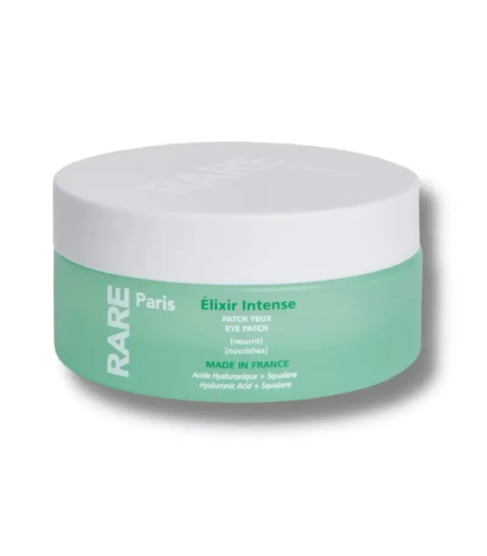 Зволожуючі патчі для контуру очей з гіалуроновою кислотою та скваланом RARE Paris Élixir Intense Nourishing Eye Patch