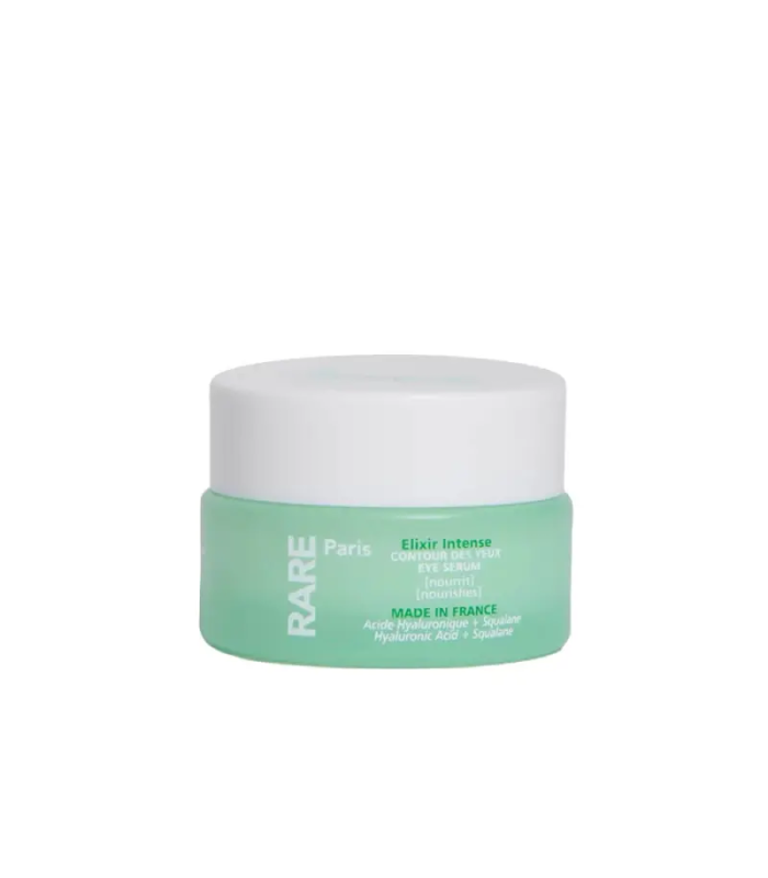 Зволожувальна сироватка для зони навколо очей з гіалуроновою кислотою та скваланом RARE Paris Elixir Intense Nourishing Eye Serum