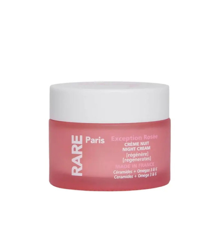 Відновлювальний нічний крем для обличчя з церамідами, Омега та RARE Paris Exception Rosée Regenerating Night Cream 3 6