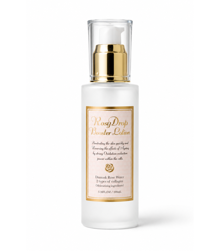 Тонер для обличчя з екстрактом троянди Rosy Drop Damask Rose Booster Lotion 100mL