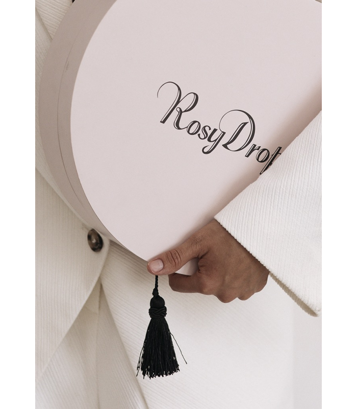 Подарунковий набір в круглій коробці Rosy Drop Gift Set New