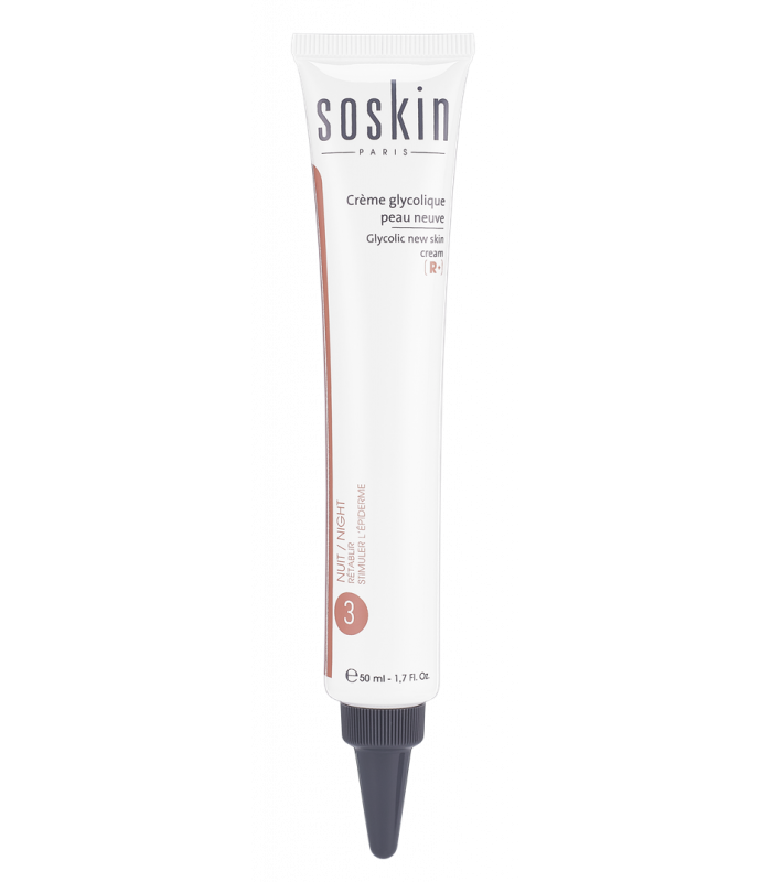 Крем-маска "Новая Кожа" Soskin Glycolic new skin cream 50mL