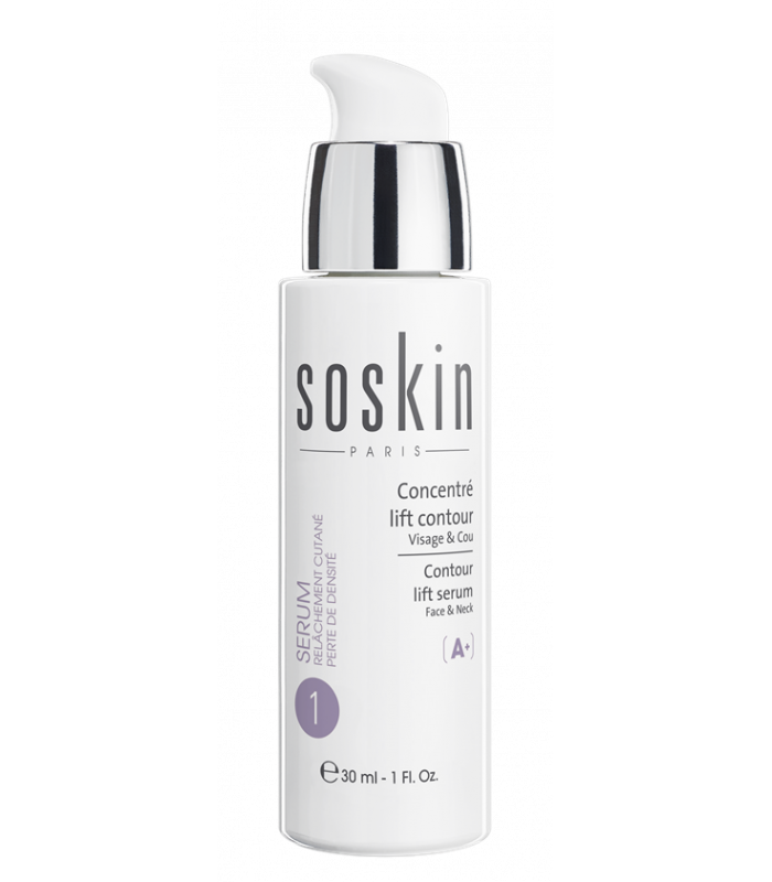 Сыворотка для лица, шеи и декольте Soskin Contour lift serum Face and neck 30mL