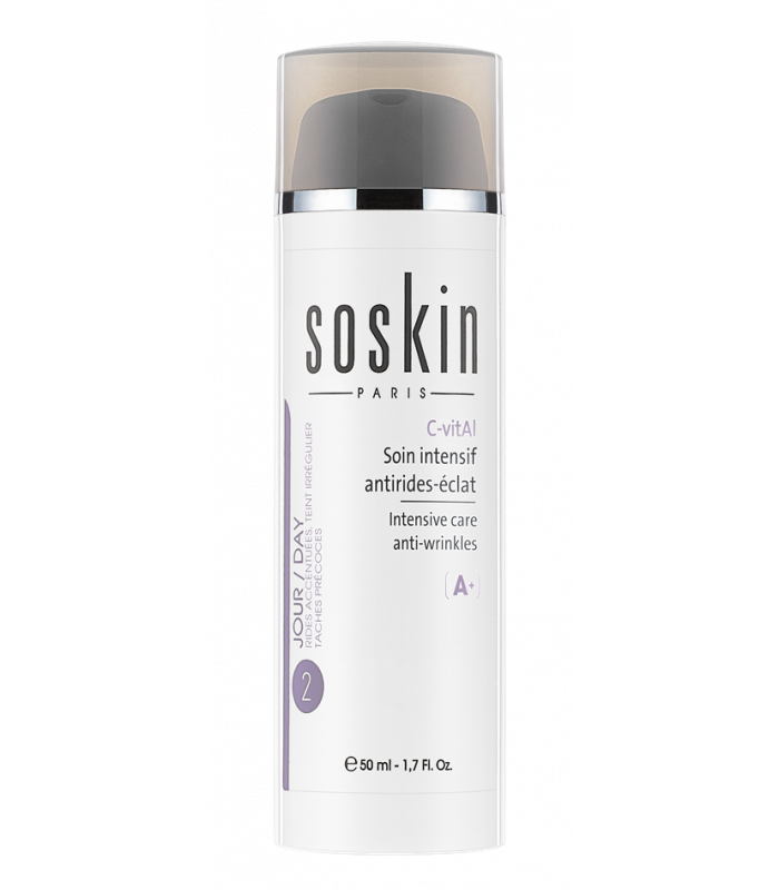 Интенсивный крем от морщин с витамином С и Ретинолом Soskin C-Vital intensive care anti-wrinkles 50mL