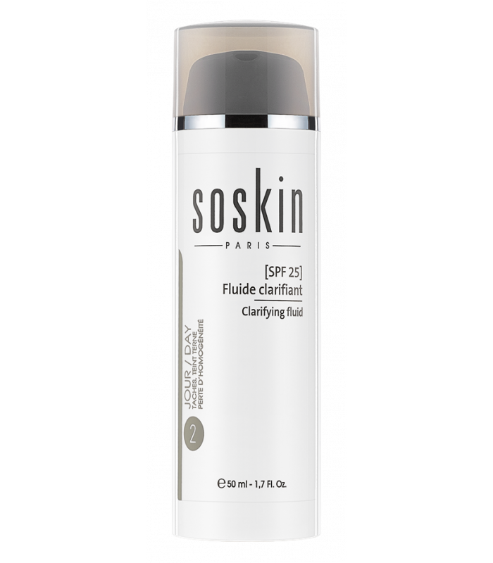 Осветляющий флюид Soskin Clarifying Fluid SPF25 50mL