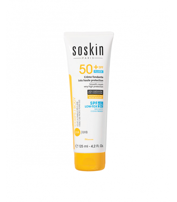 Солнцезащитный крем для лица и тела Soskin Smooth cream body & face very high protection 125mL