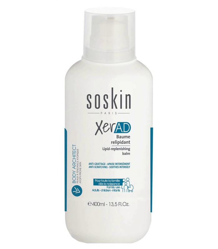 Восстанавливающий липидный бальзам Soskin Xer.A.D balm 400mL